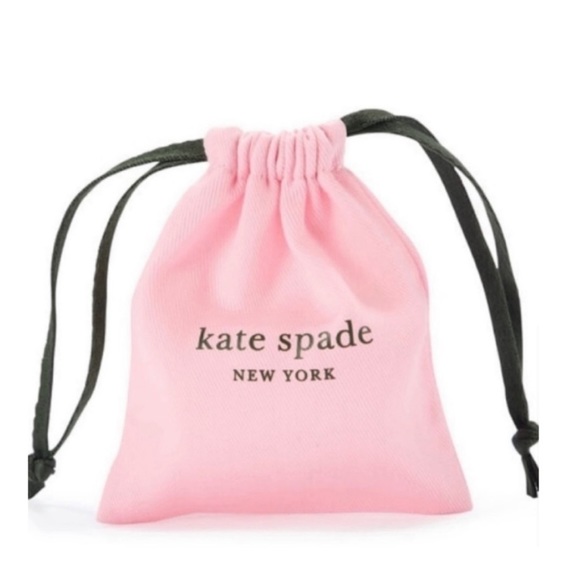 $58 Kate Spade Bourgeois Bow Stud Crystal Earrings - Picture 2 of 6